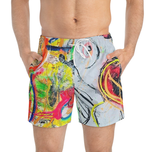 Bipolar Swim Trunks