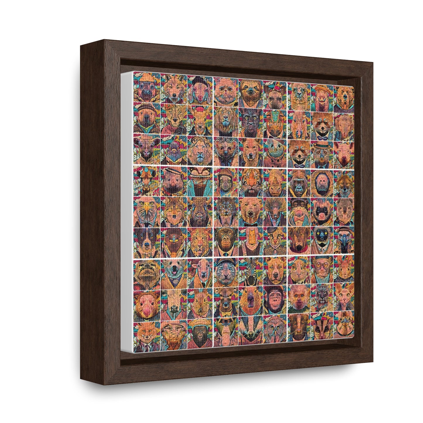 Gallery Canvas Wraps, Square Frame