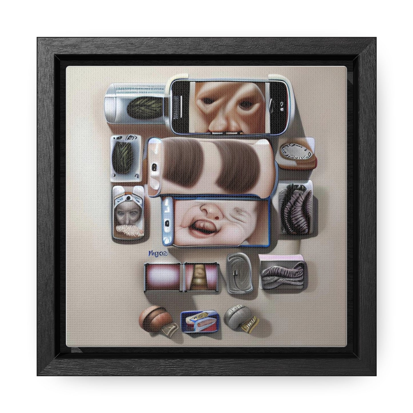 Gallery Canvas Wraps, Square Frame