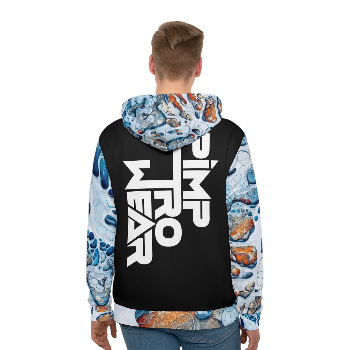 Men's Hoodie - Abstract Motion