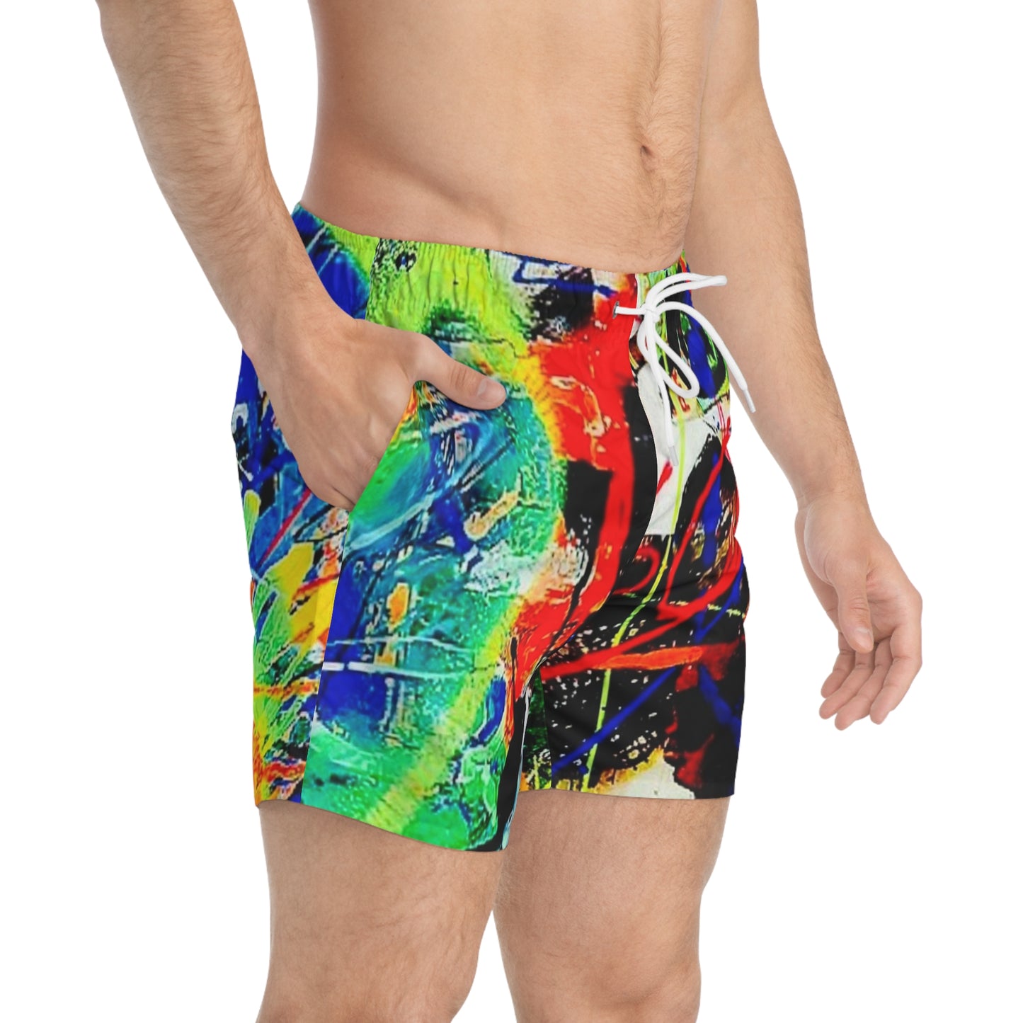 Bipolar Swim Trunks