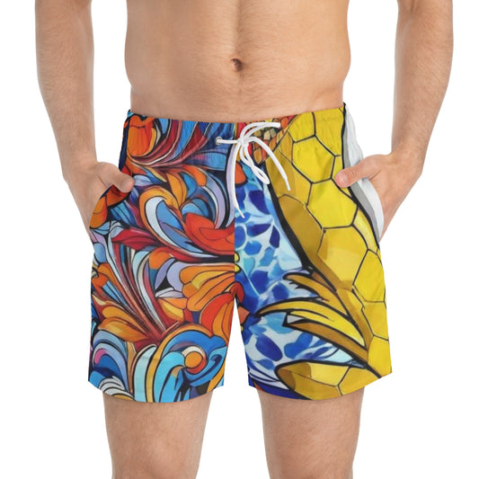 Bipolar Swim Trunks