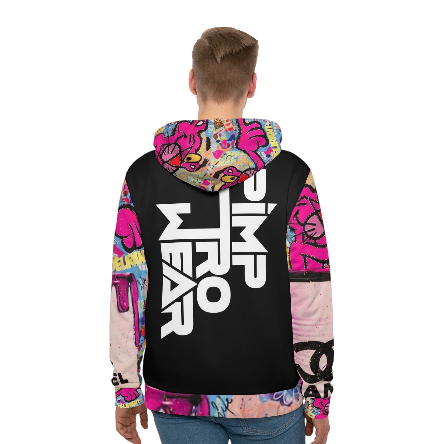 Men's Hoodie - Pointing Pink