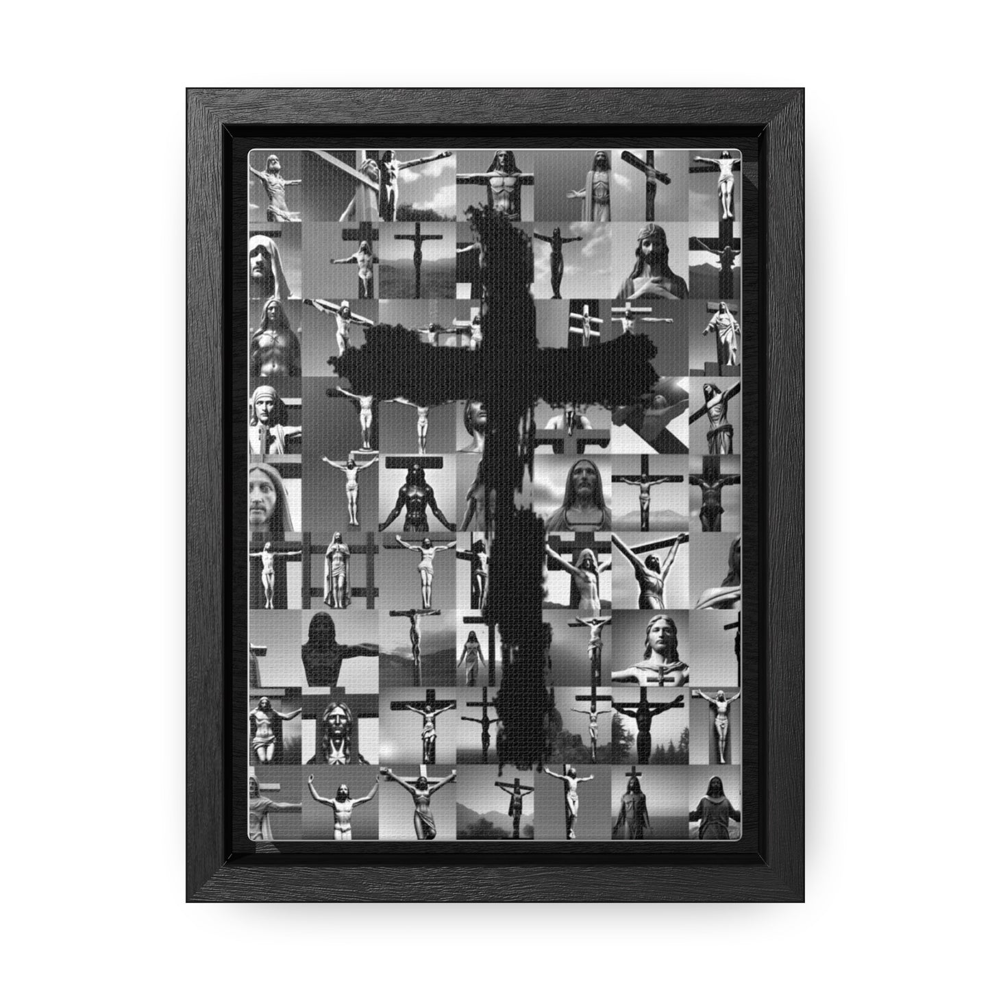 Jesus Christ Gallery Canvas Wraps, Vertical Frame