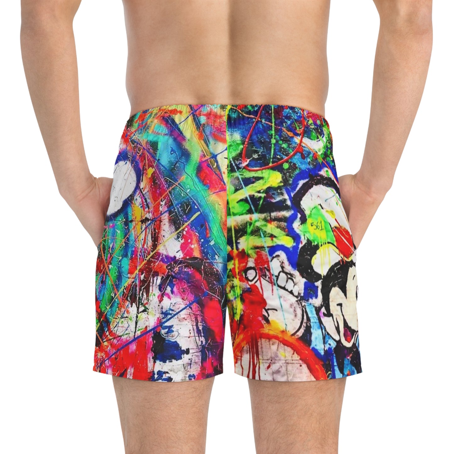 Bipolar Swim Trunks