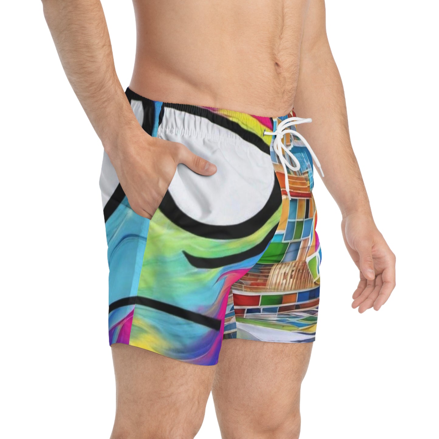 Bipolar Swim Trunks