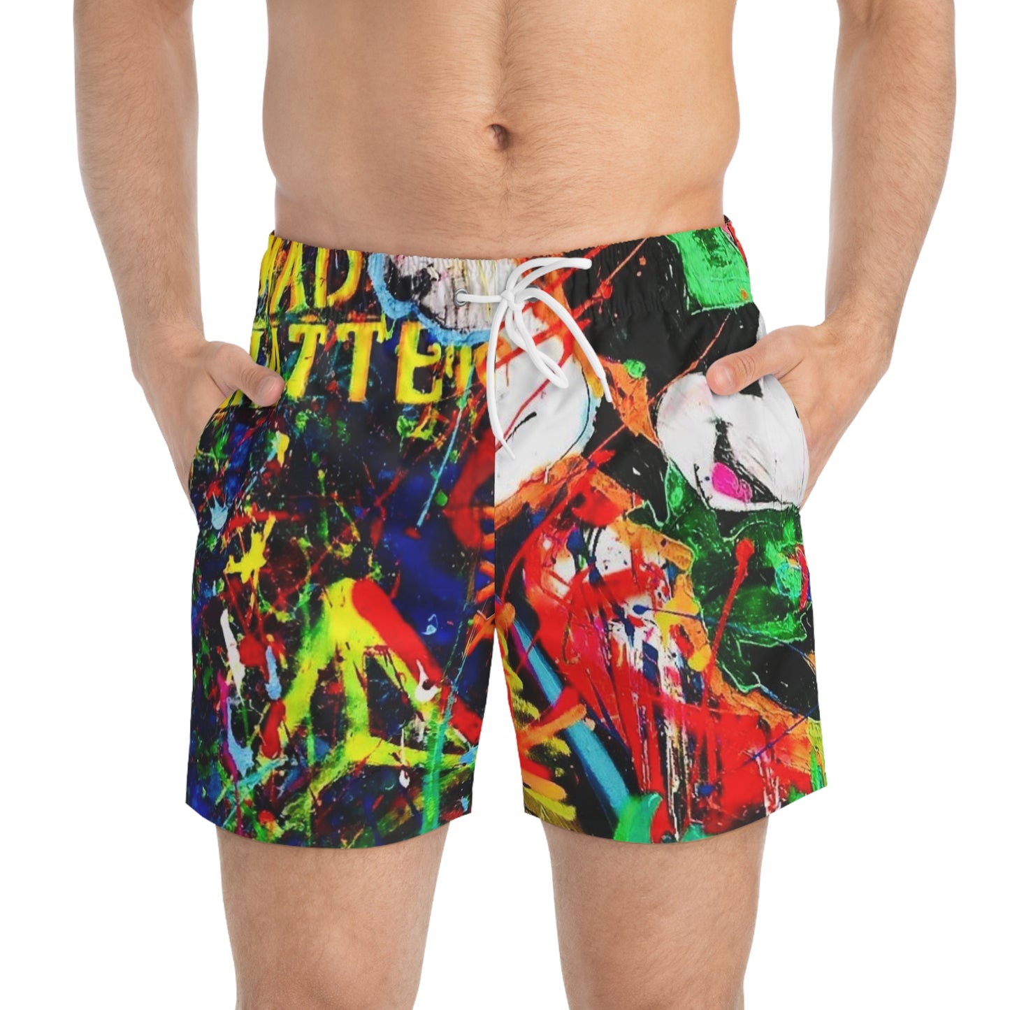 Bipolar Swim Trunks