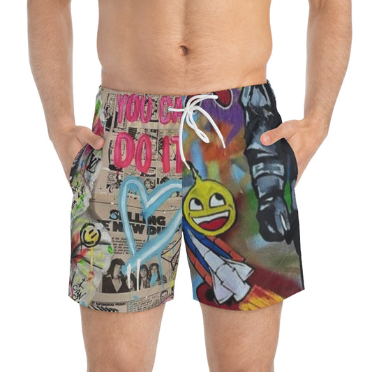 Bipolar Swim Trunks