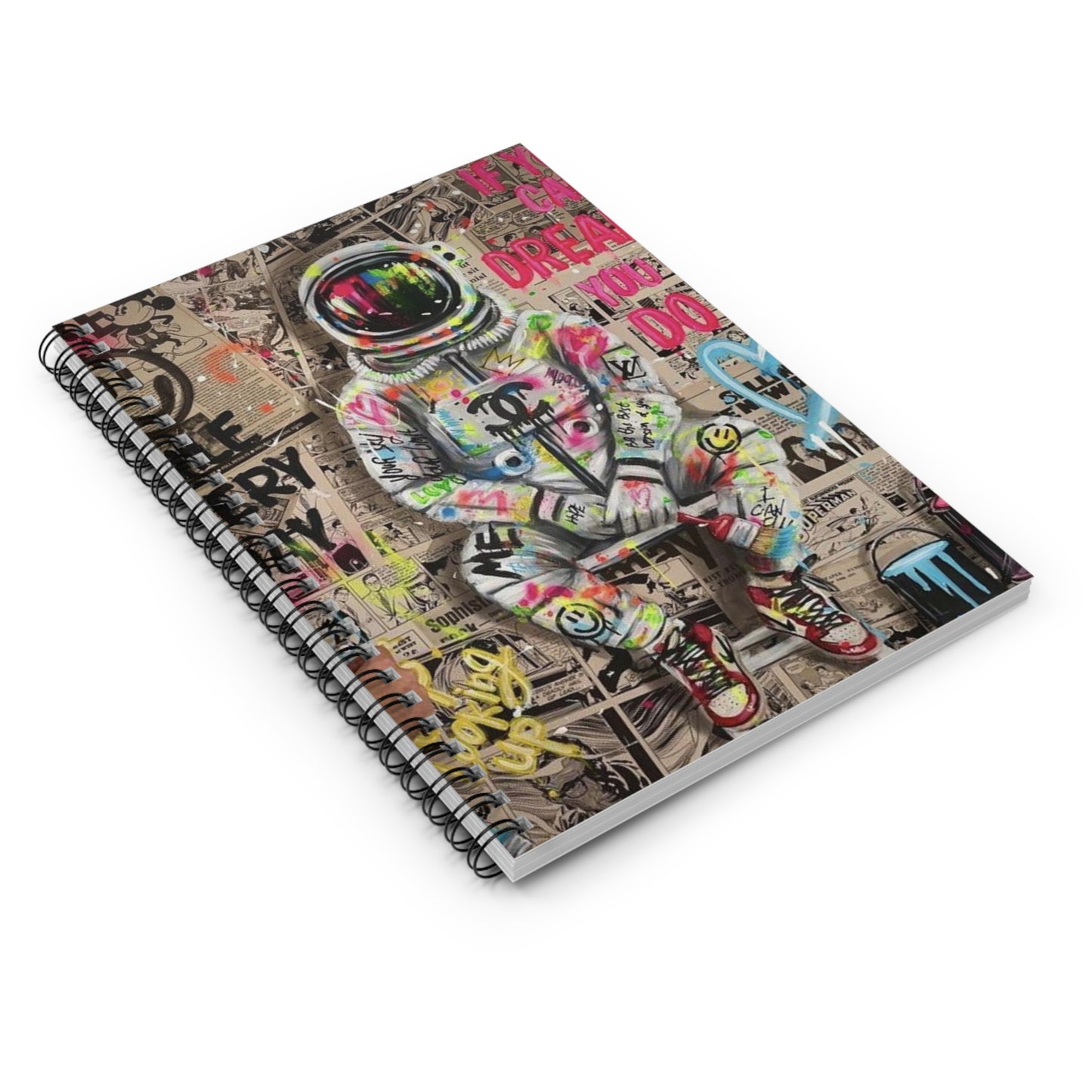 Art Spiral Notebook - Ruled Line