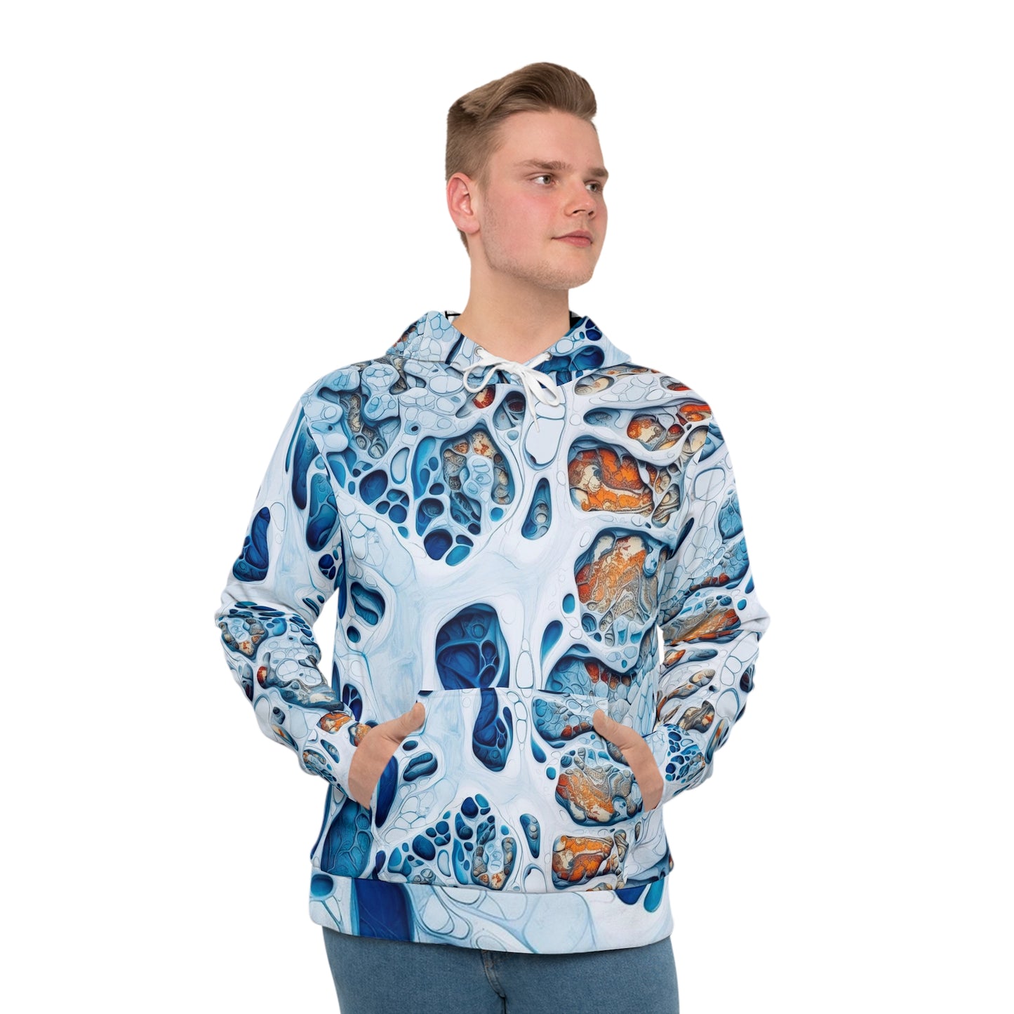 Men's Hoodie - Abstract Motion