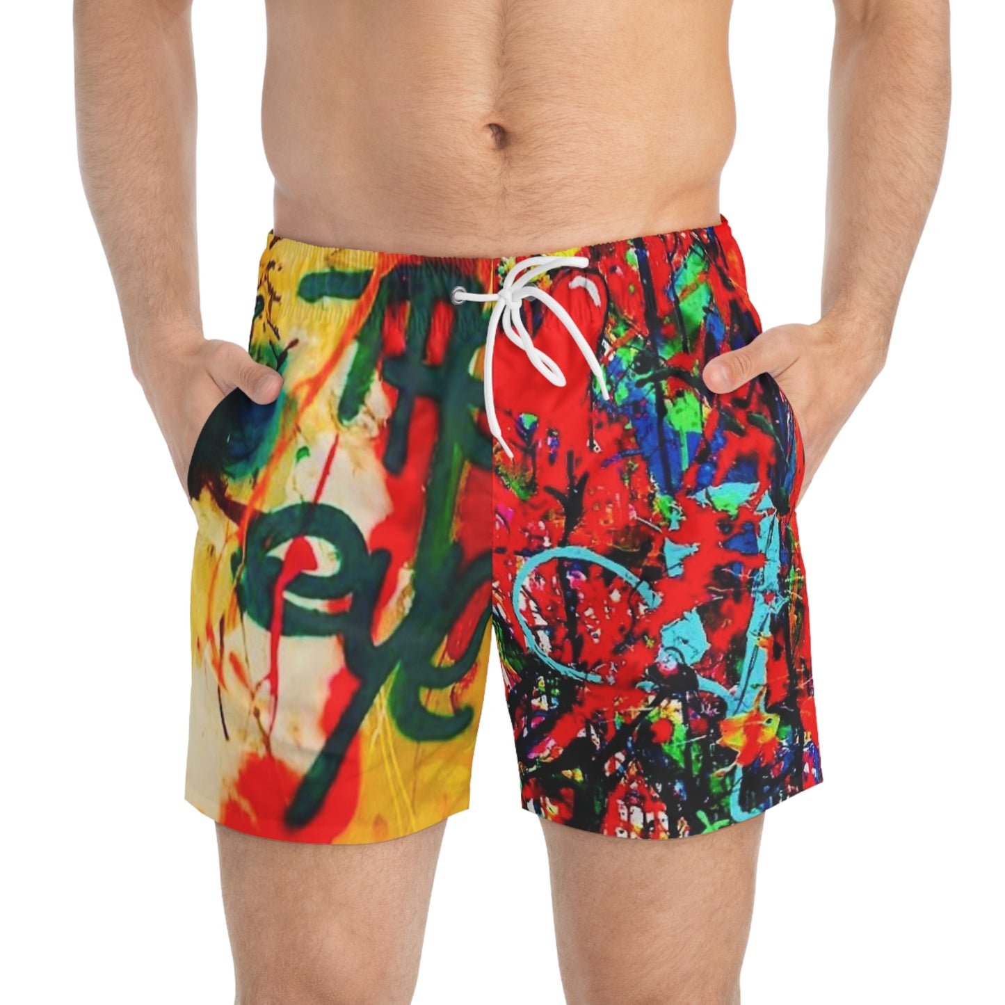 Bipolar Swim Trunks