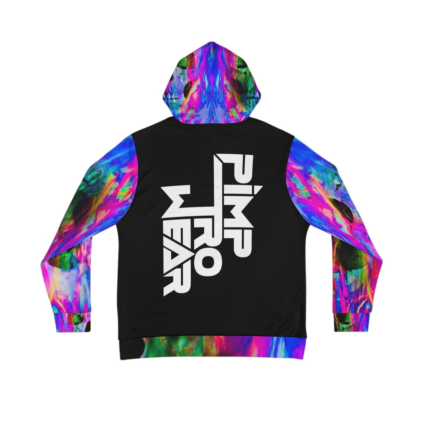 Men's Hoodie - Neon Skull