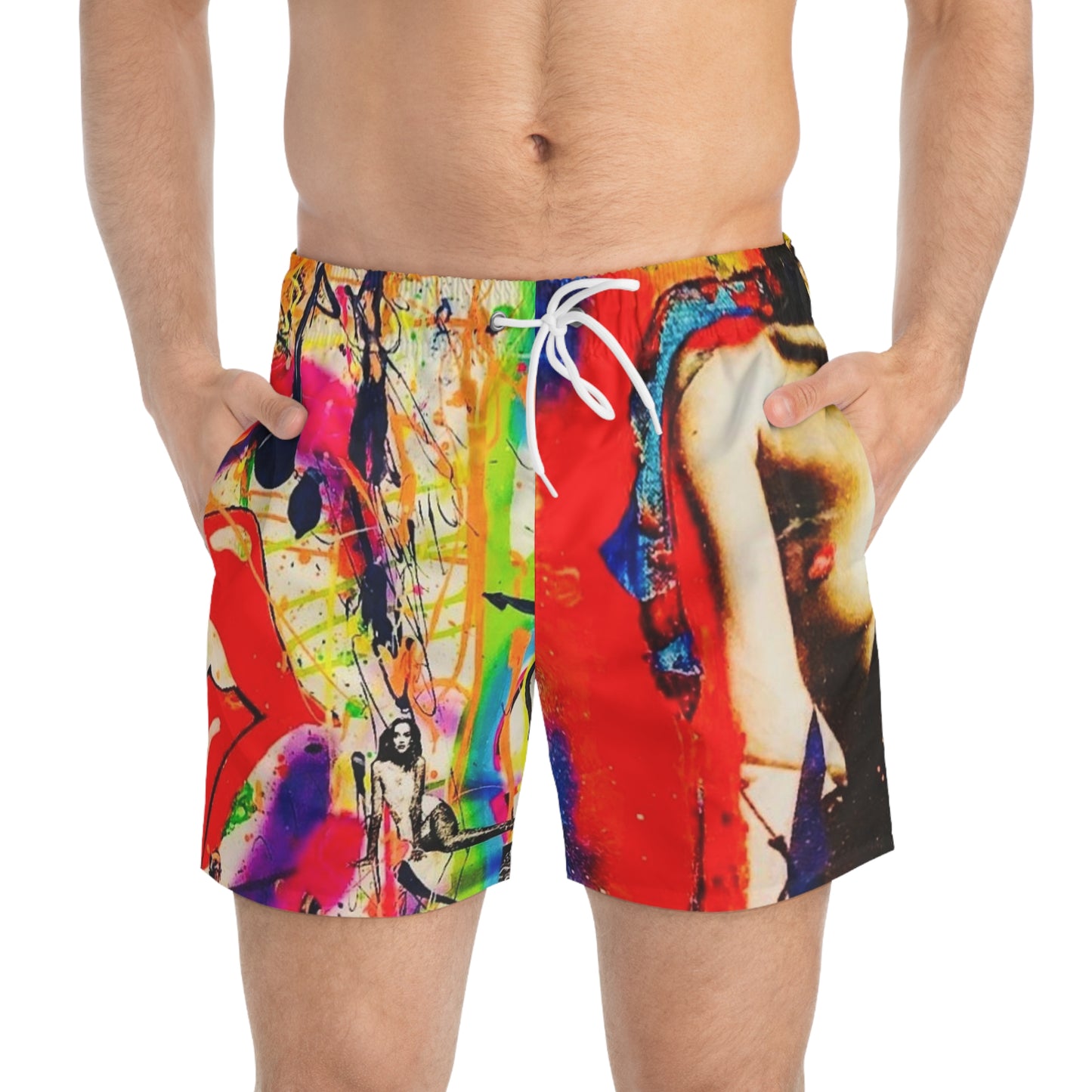 Bipolar Swim Trunks