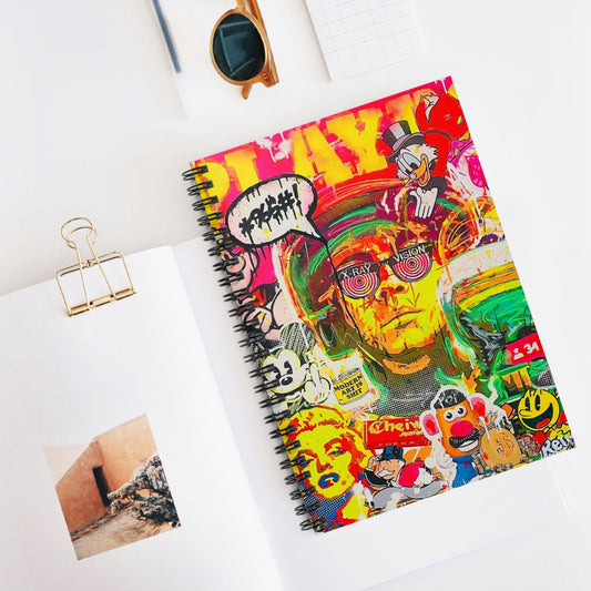 Art Spiral Notebook - Ruled Line