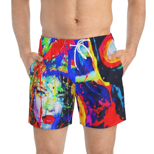 Bipolar Swim Trunks