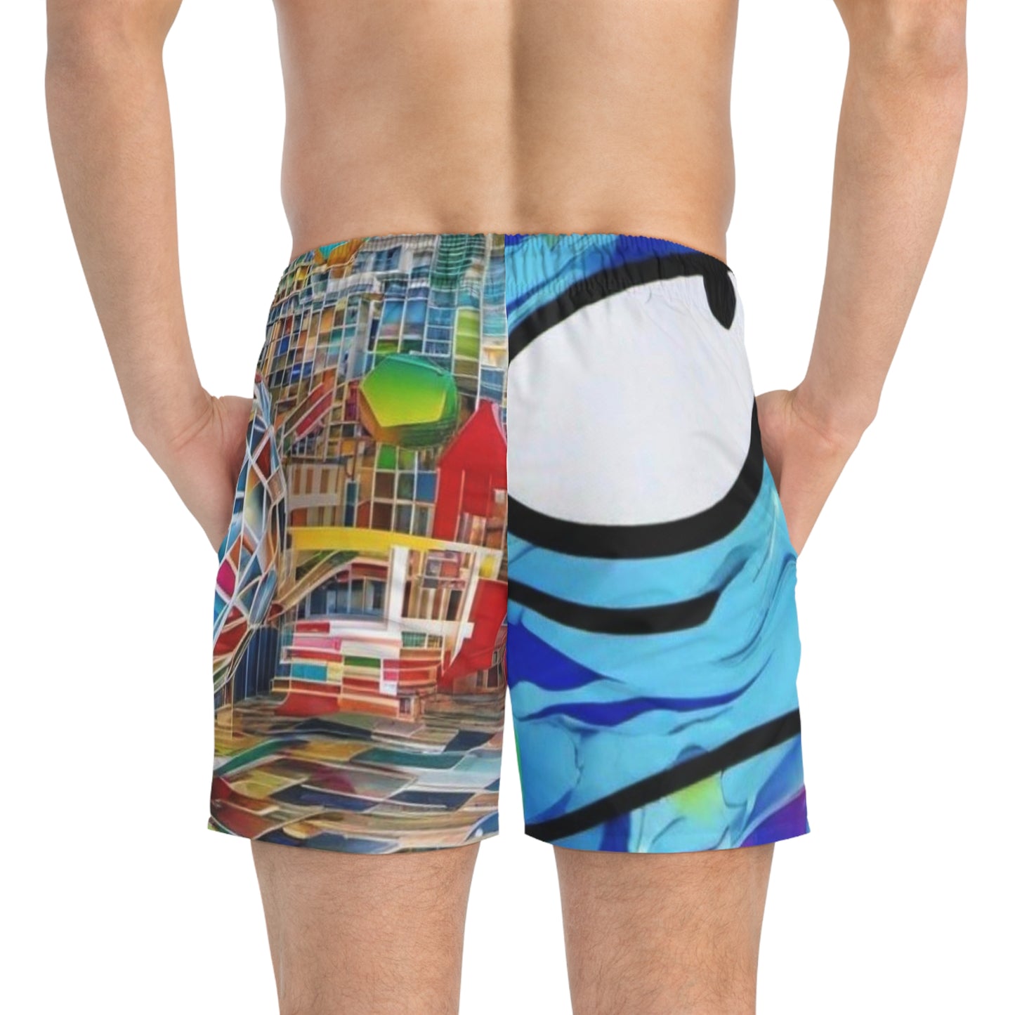 Bipolar Swim Trunks