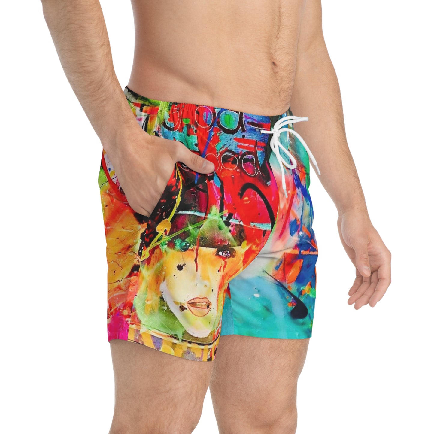 Bipolar Swim Trunks