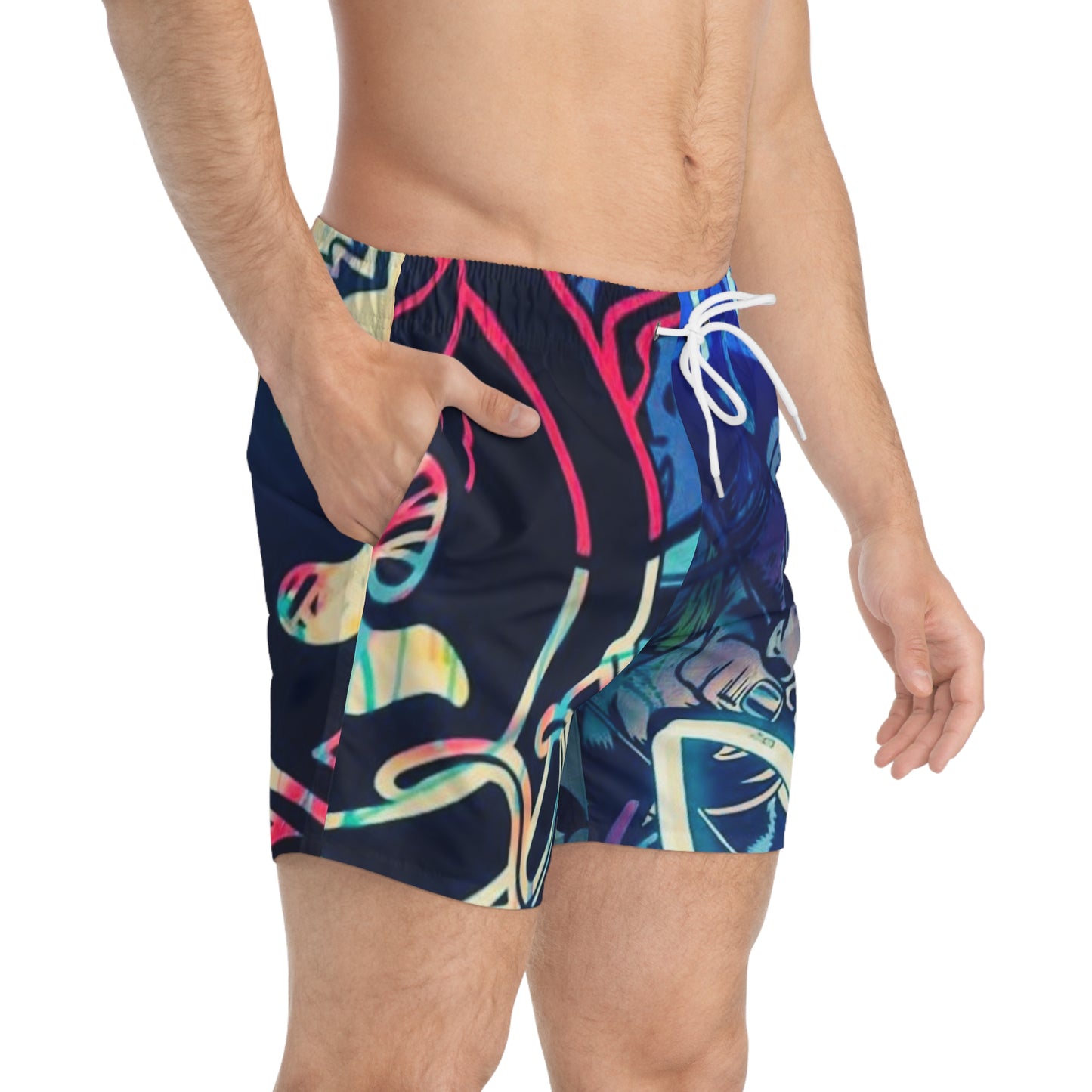 Bipolar Swim Trunks