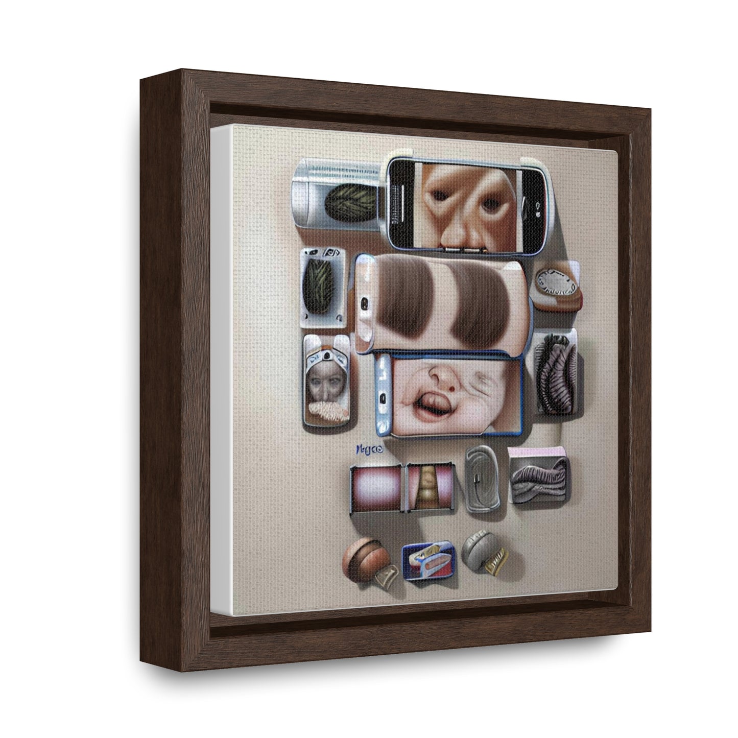 Gallery Canvas Wraps, Square Frame