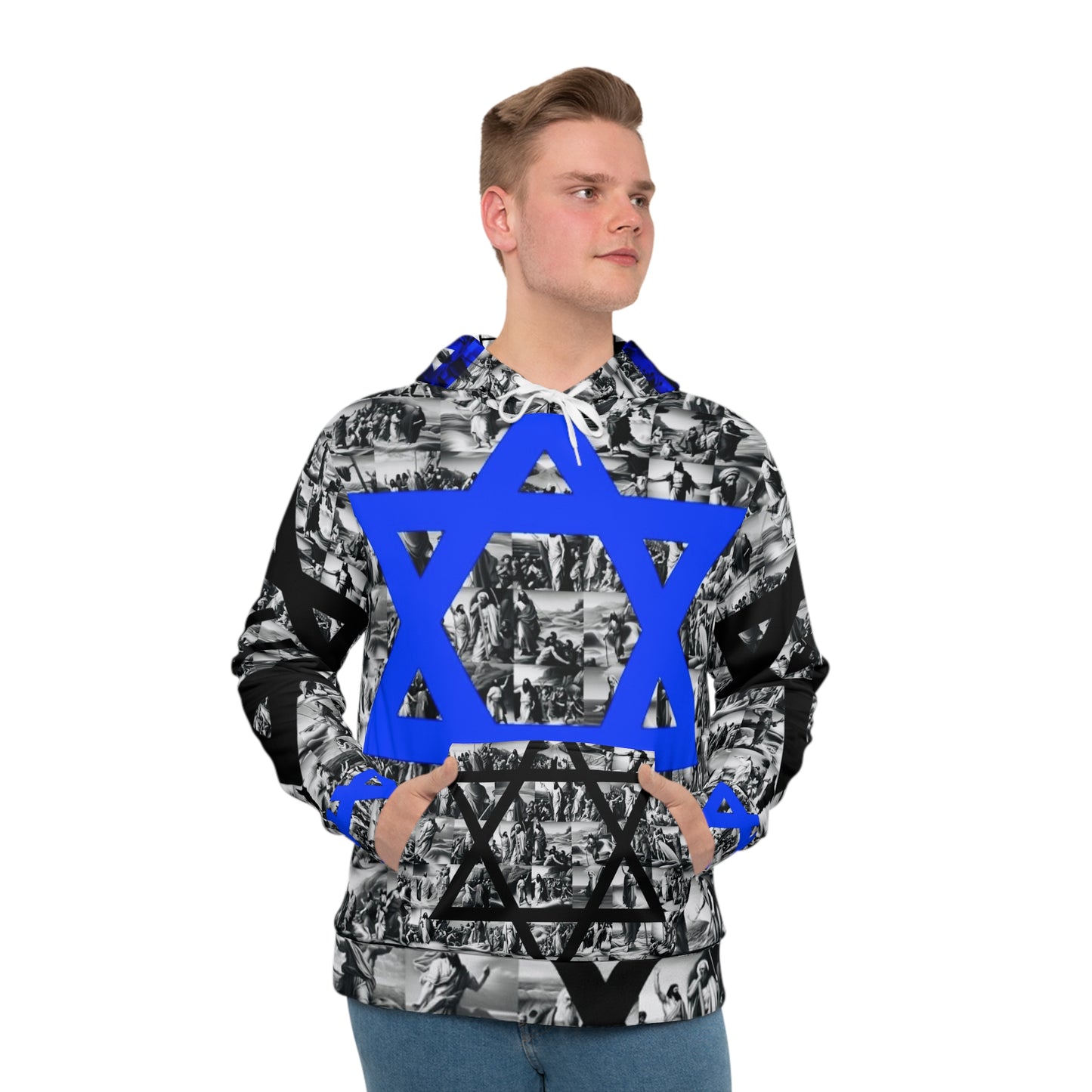 Men's Hoodie - Kosher Star