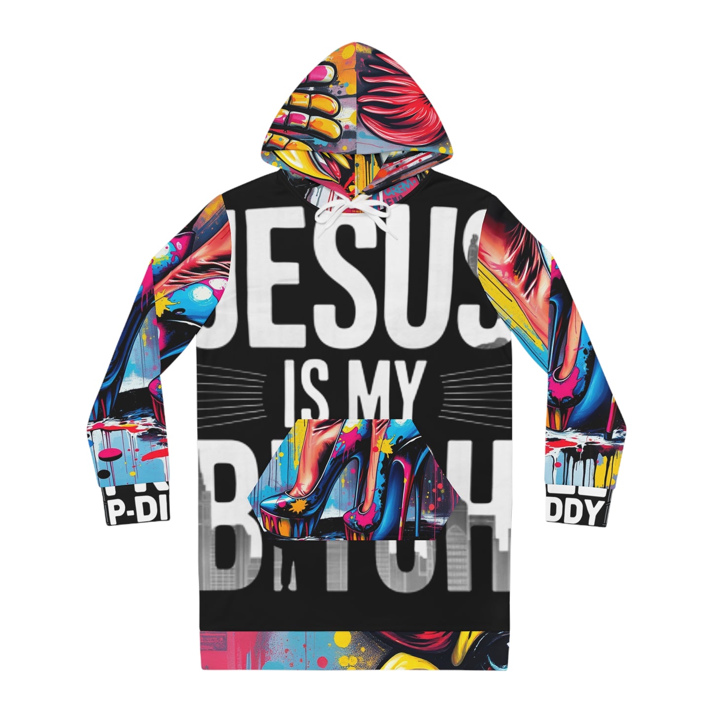 Jesus is My Bitch - Women's Hoodie Dress