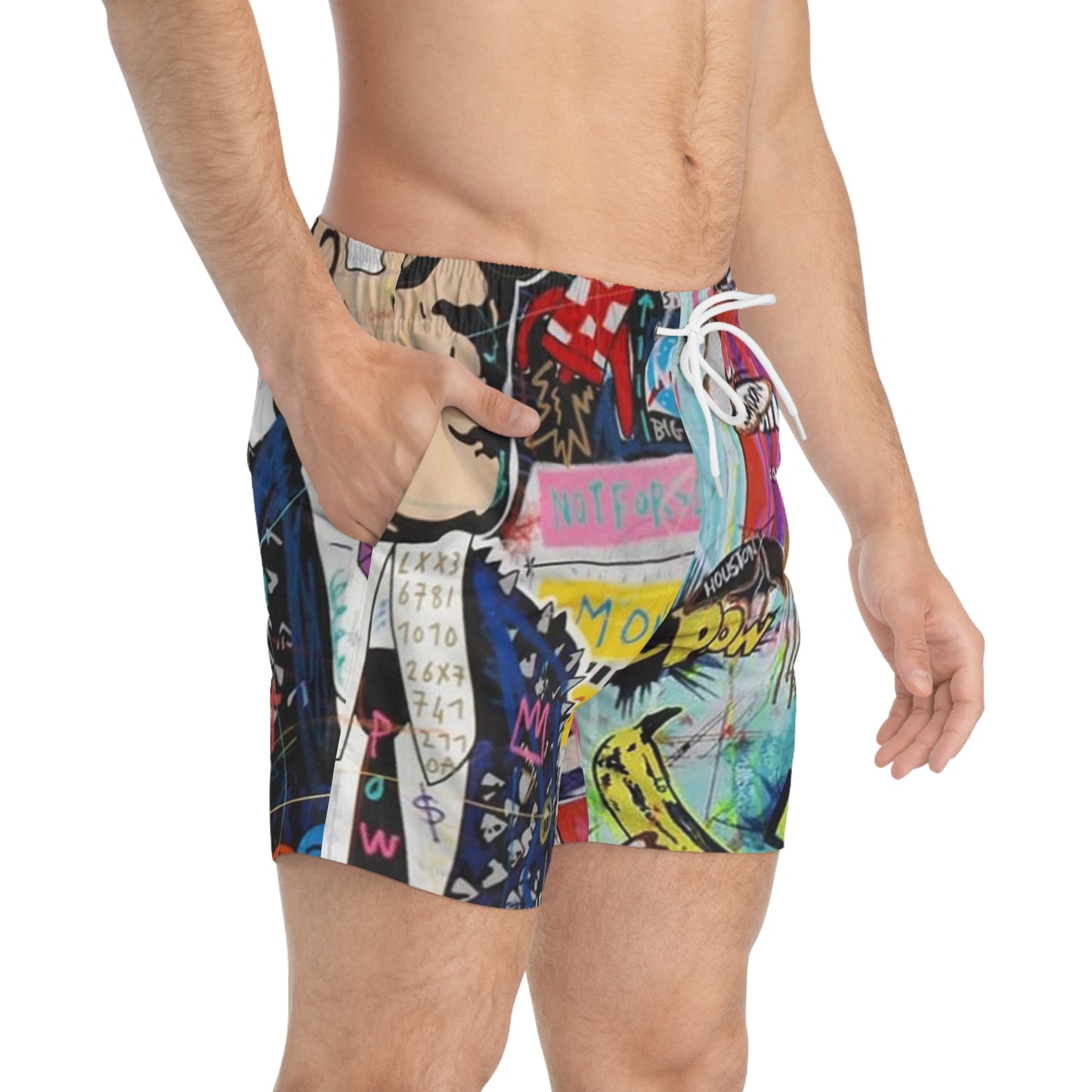 Bipolar Swim Trunks