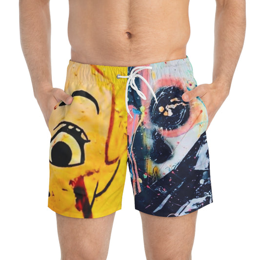 Bipolar Swim Trunks