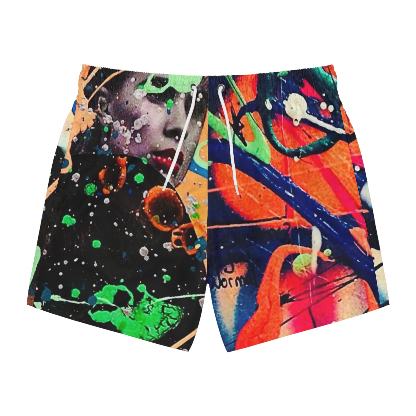 Bipolar Swim Trunks