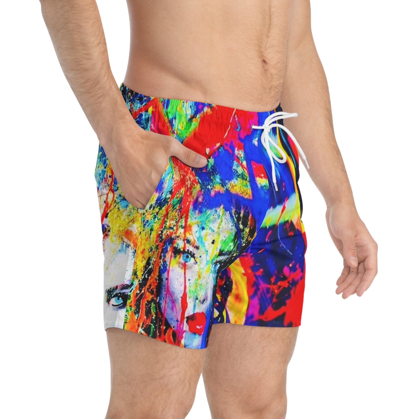 Bipolar Swim Trunks