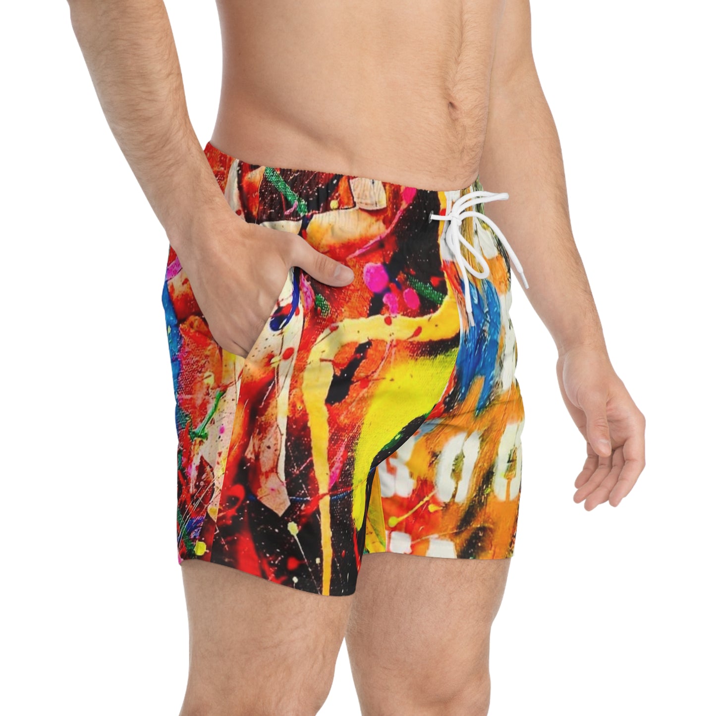 Bipolar Swim Trunks