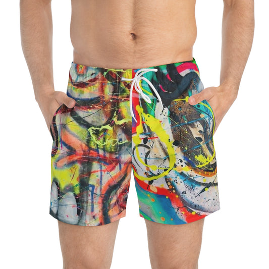 Bipolar Swim Trunks