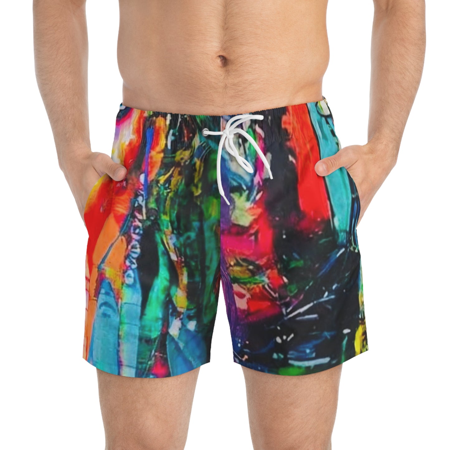 Bipolar Swim Trunks