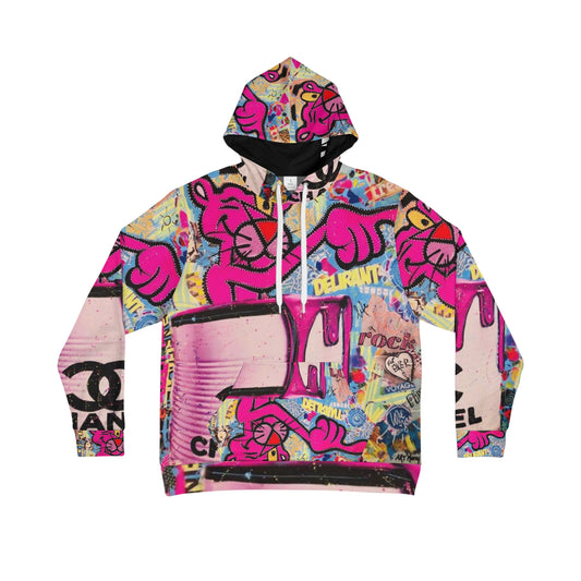 Men's Hoodie - Pointing Pink