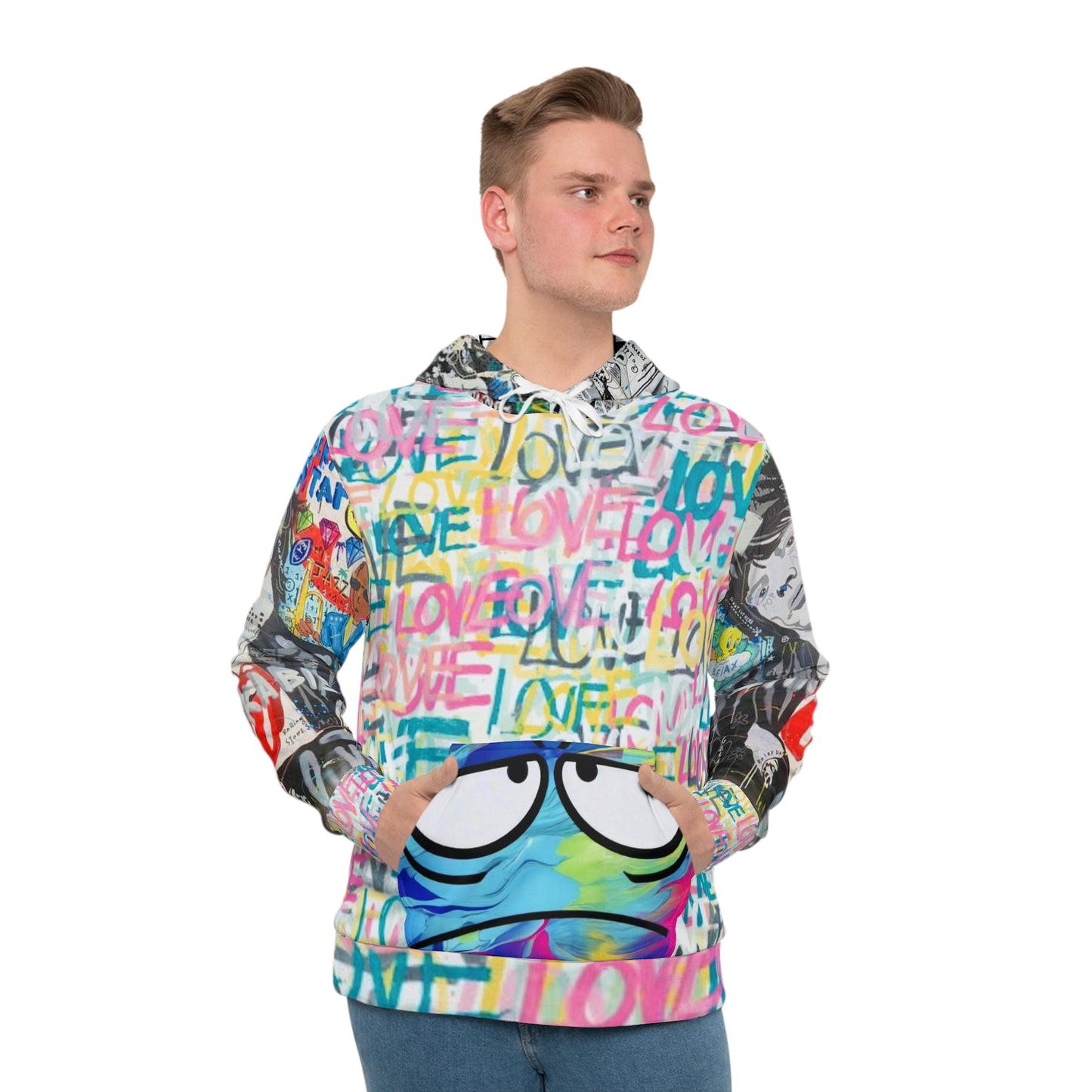 Men's Hoodie - Love Affirmations