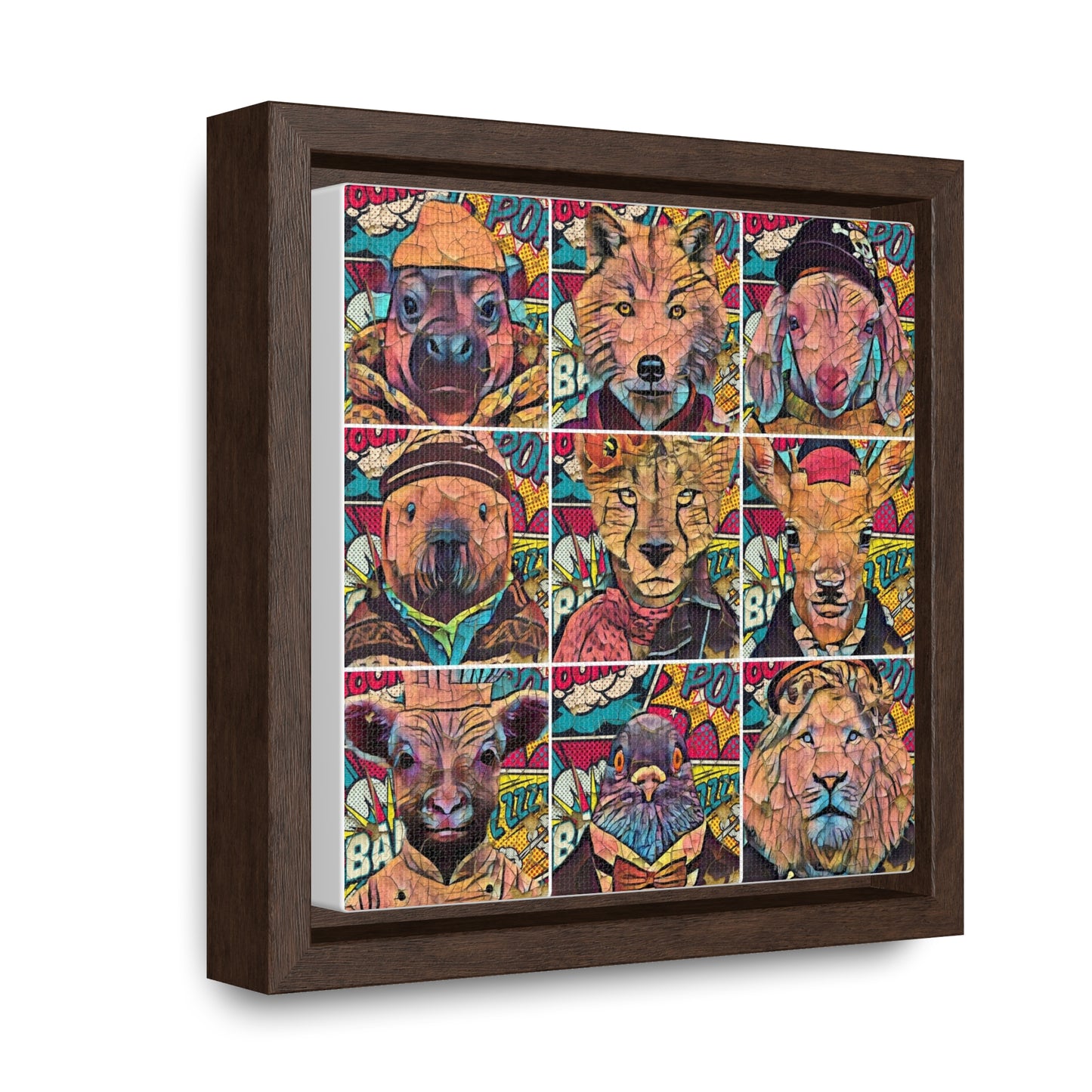 Gallery Canvas Wraps, Square Frame