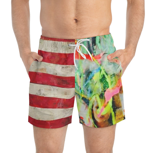 Bipolar Swim Trunks