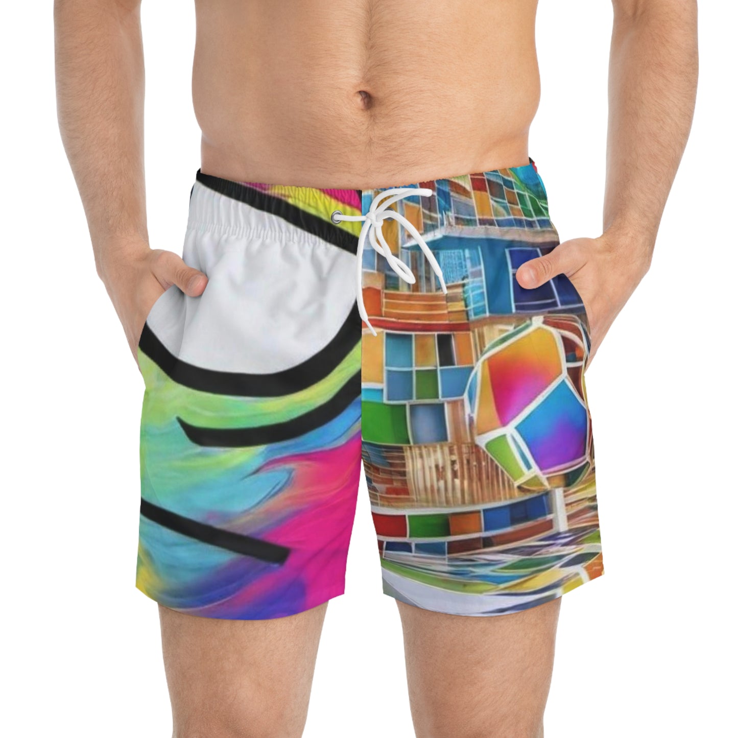 Bipolar Swim Trunks