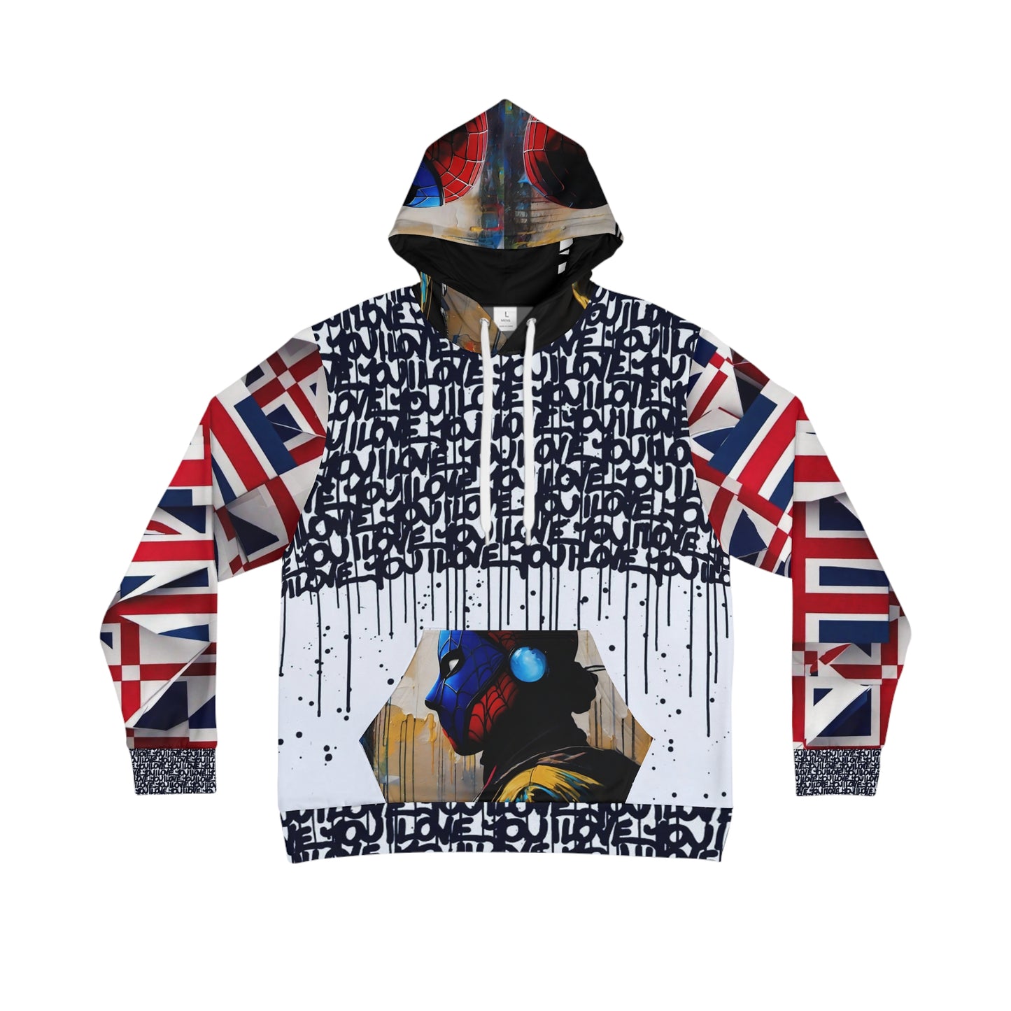 Men's Hoodie - Dripping Patterns