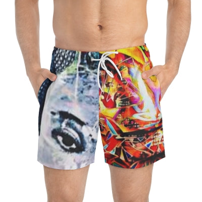 Bipolar Swim Trunks