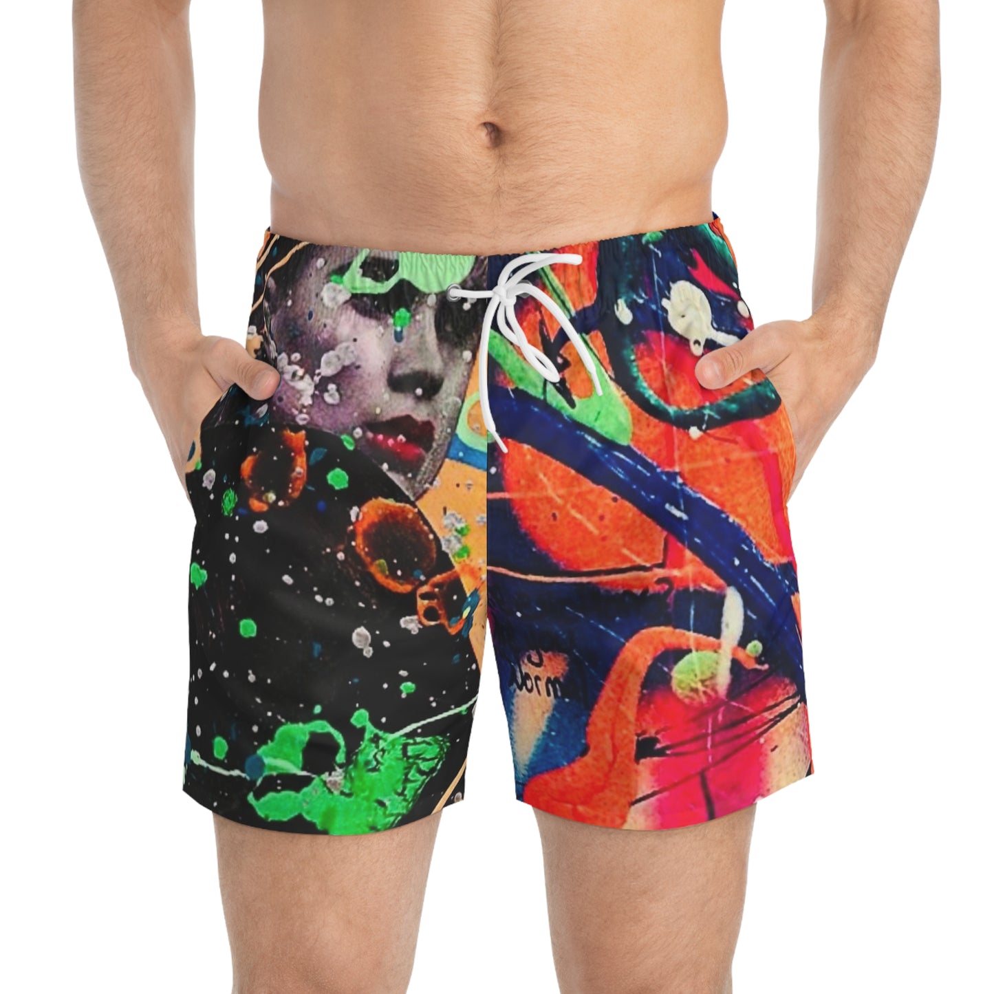 Bipolar Swim Trunks