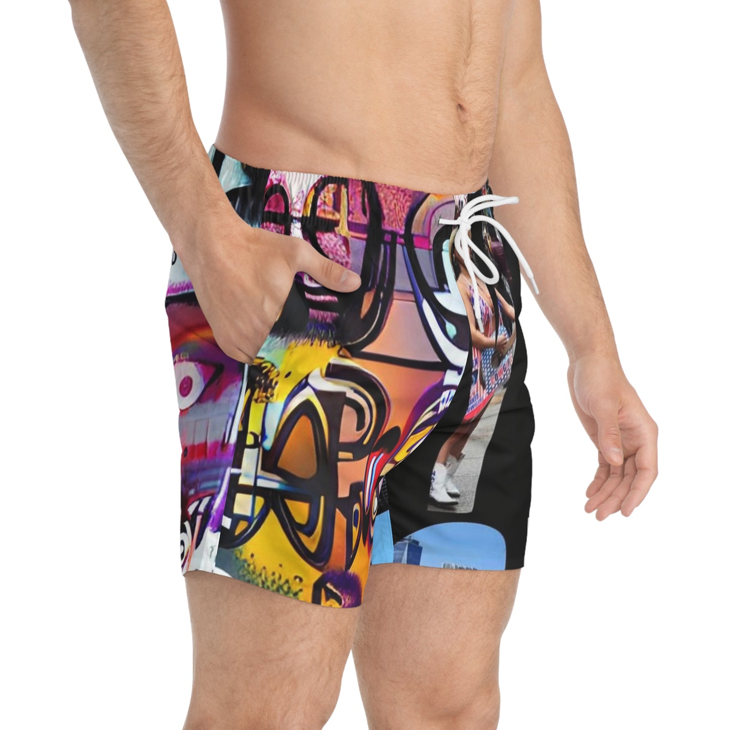 Bipolar Swim Trunks