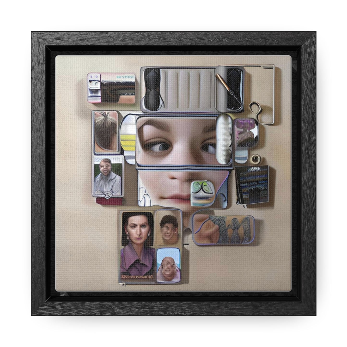 Gallery Canvas Wraps, Square Frame