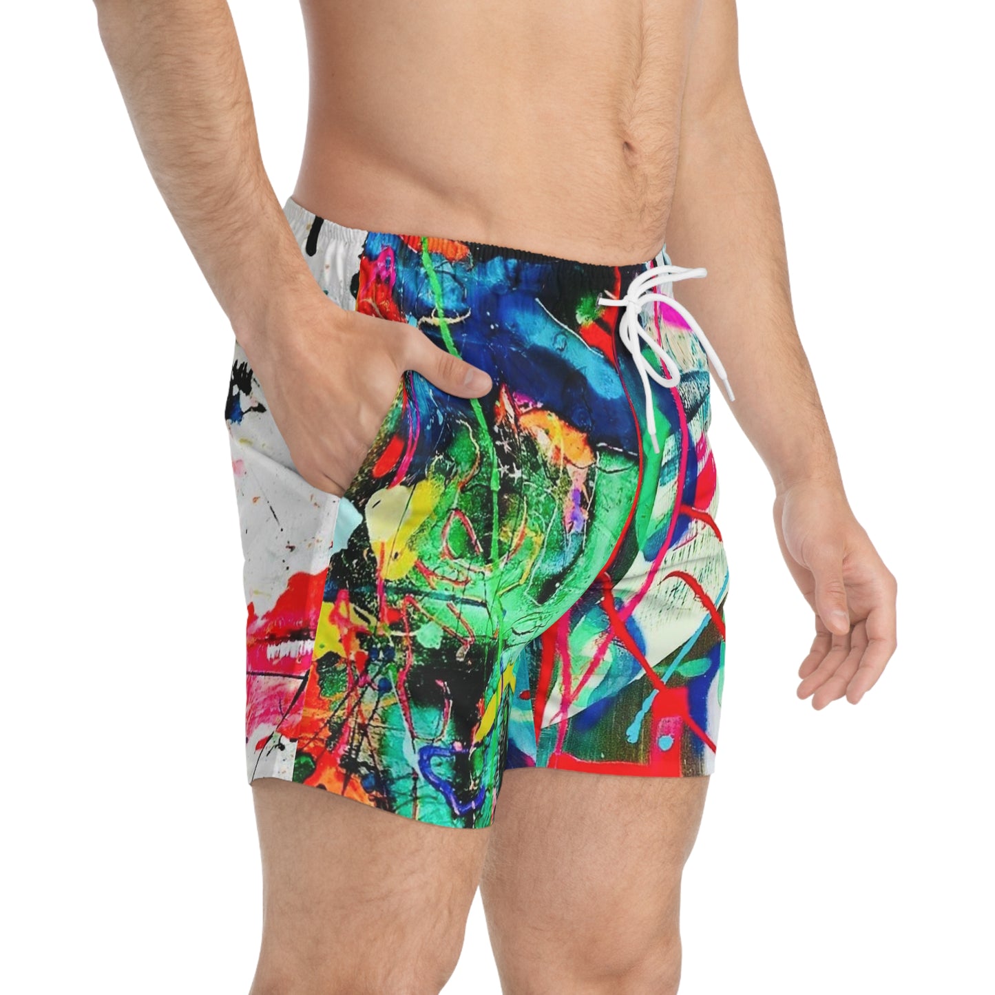 Bipolar Swim Trunks