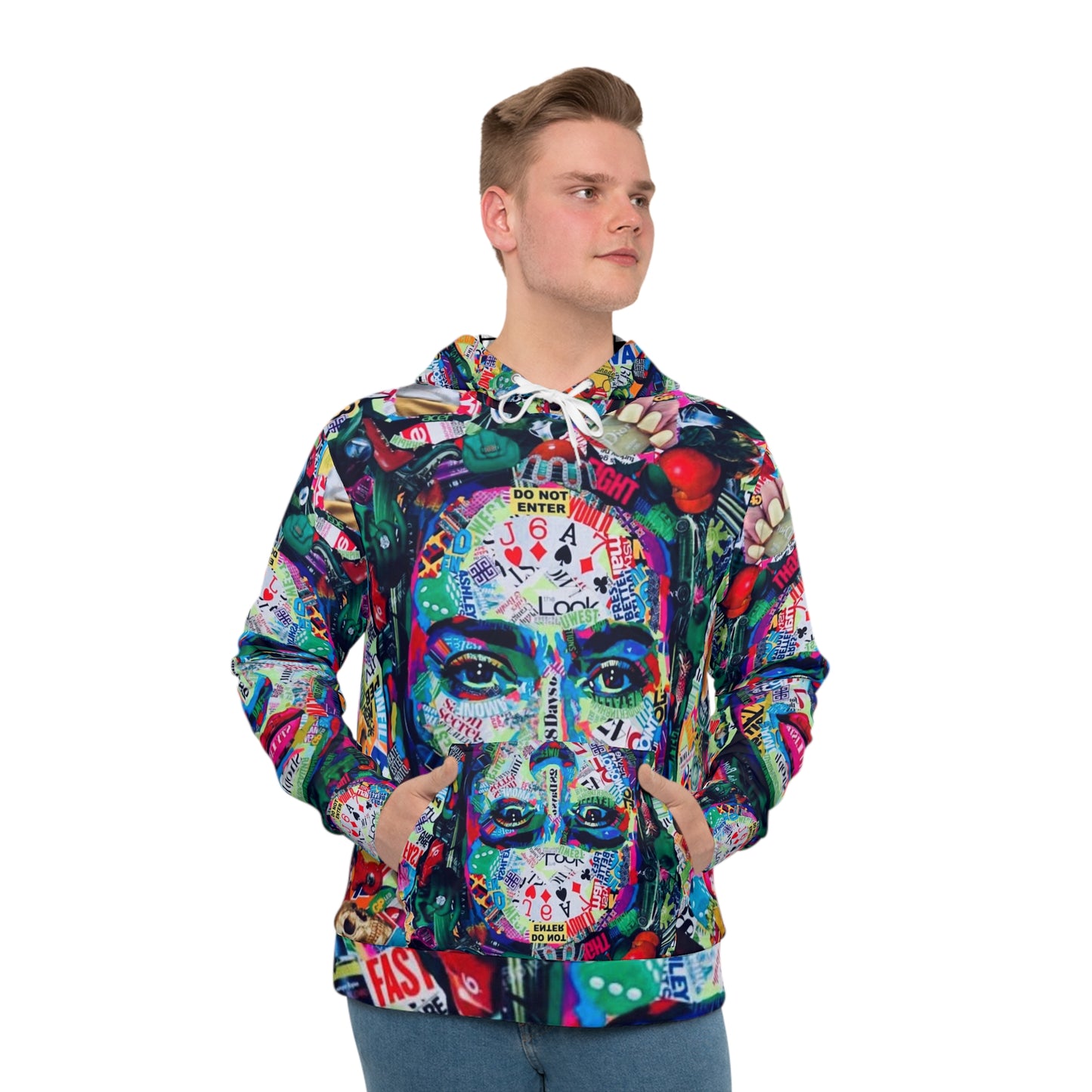 Men's Hoodie - Mexican Flowers