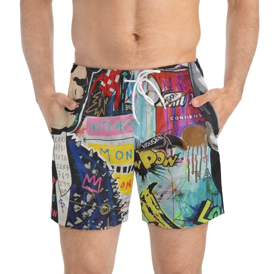 Bipolar Swim Trunks