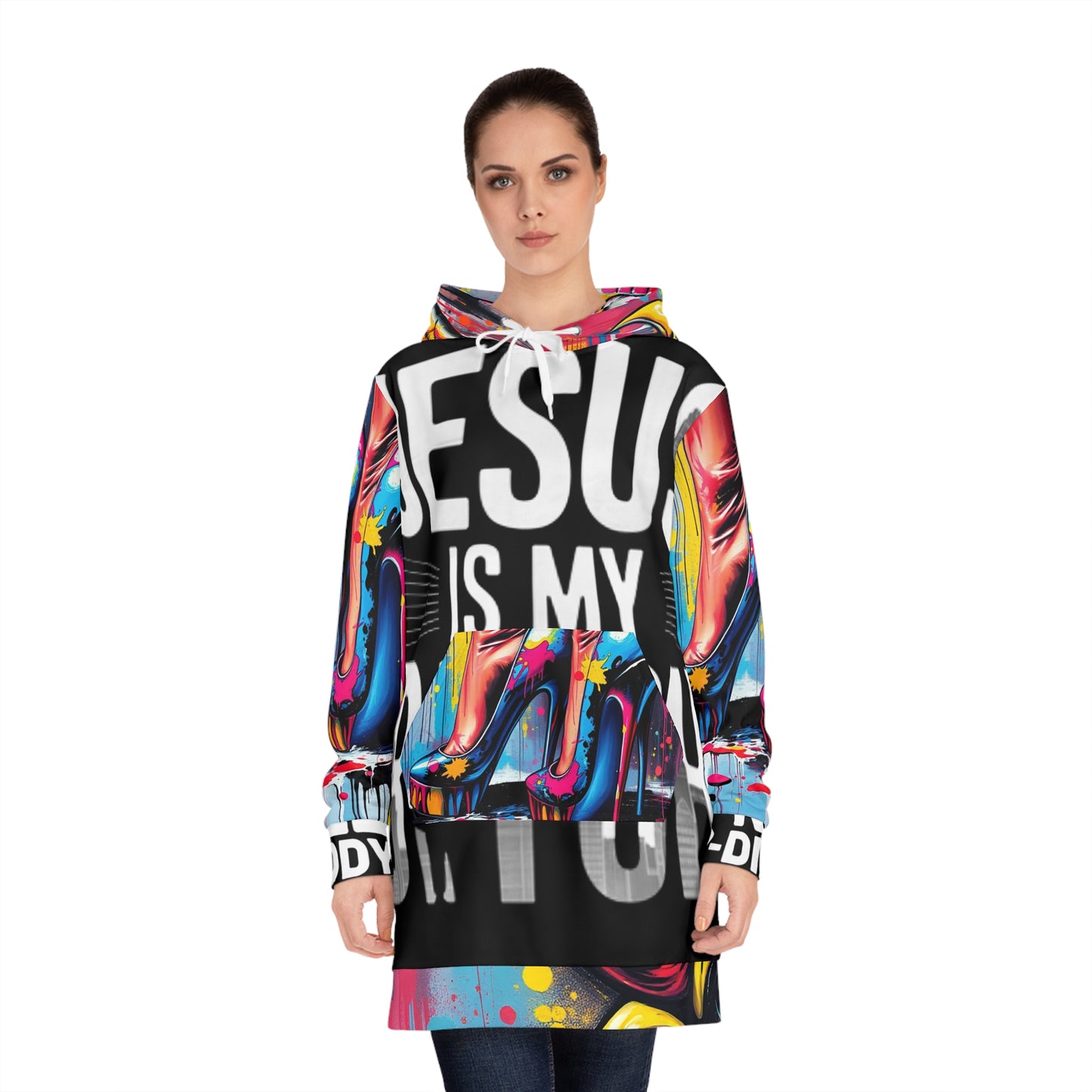 Jesus is My Bitch - Women's Hoodie Dress