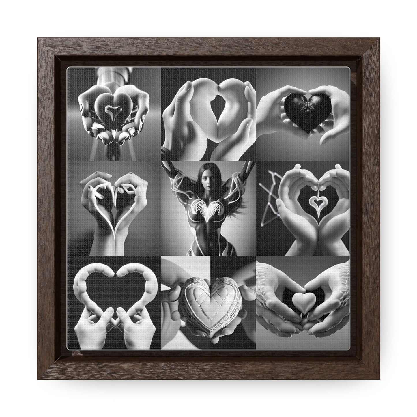 Gallery Canvas Wraps, Square Frame