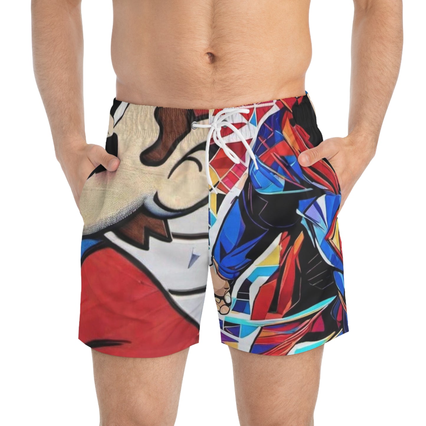 Bipolar Swim Trunks