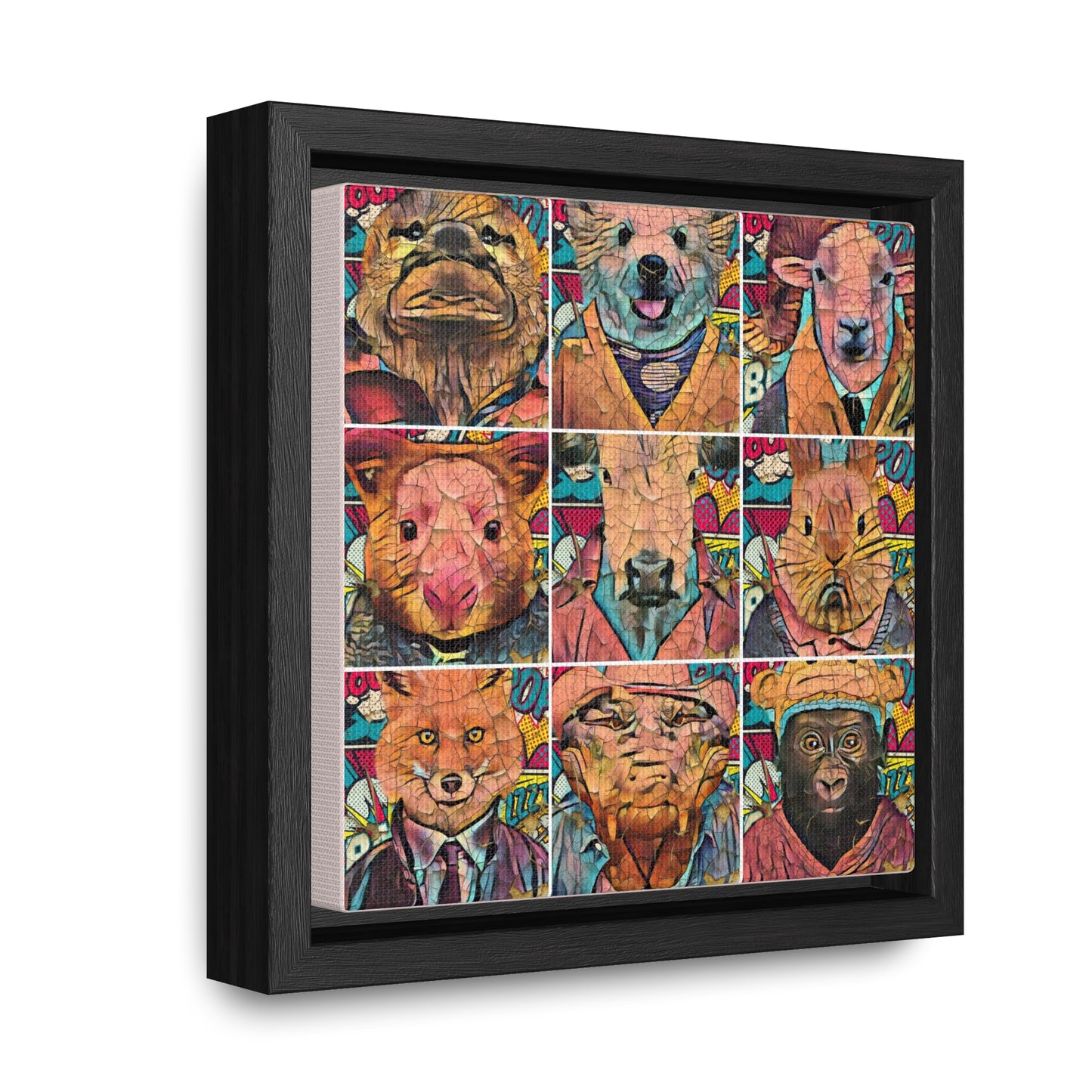 Gallery Canvas Wraps, Square Frame