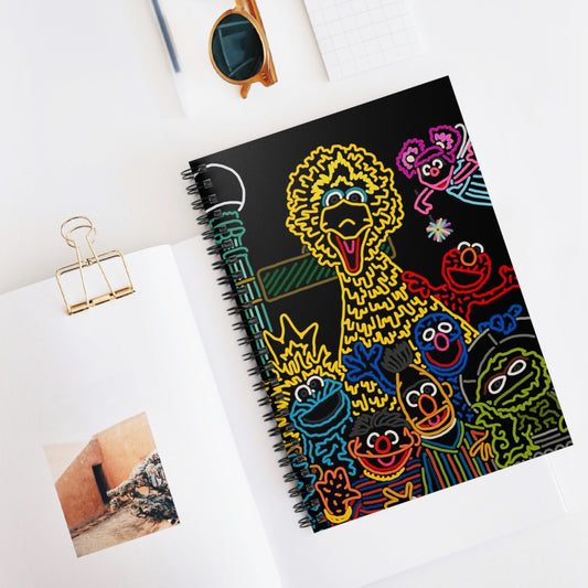 Art Spiral Notebook - Ruled Line